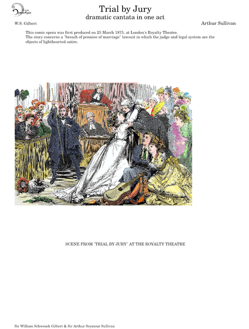Trial by Jury – Gilbert & Sullivan
