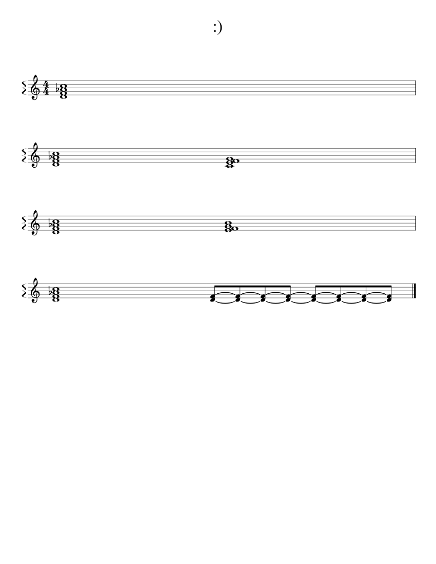 :) Sheet Music for Piano (Solo) easy | MuseScore.com