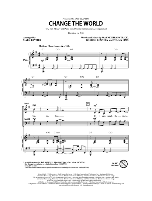 Songs Of Hope (Choral Collection) (Arr. Mark Brymer) (Choral, 2-Part)