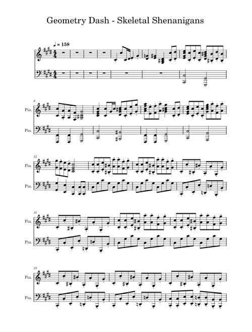 Symphoniac - | Free sheet music | Download PDF or print on