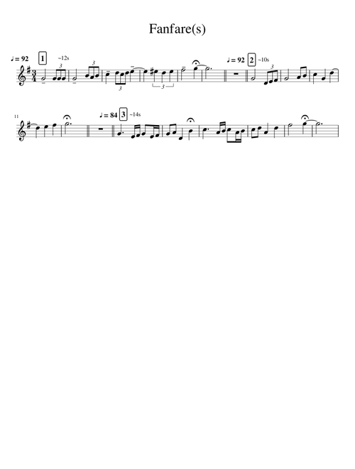Fanfare(s)