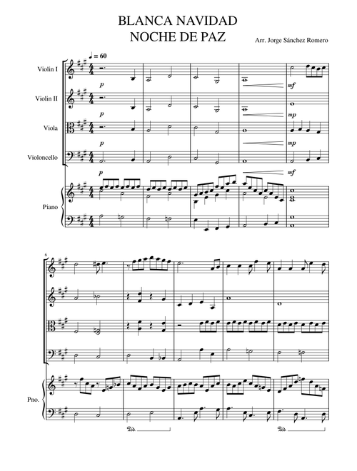 WHITE CHRISTMAS & SILENT NIGHT