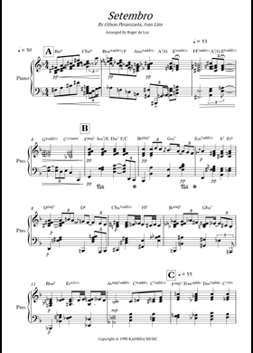 Free Ivan Lins sheet music | Download PDF or print on MuseScore.com