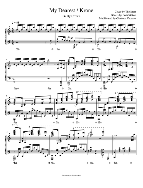 My Dearest/Krone-Guilty Crown