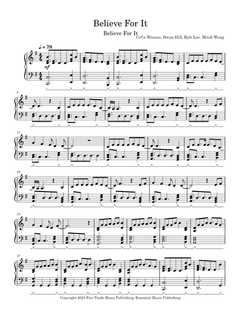Believe For It – CeCe Winans