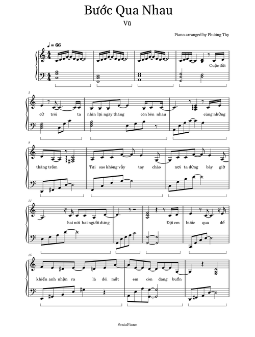 Bước qua nhau – Vũ Bước Qua Nhau Solo Version