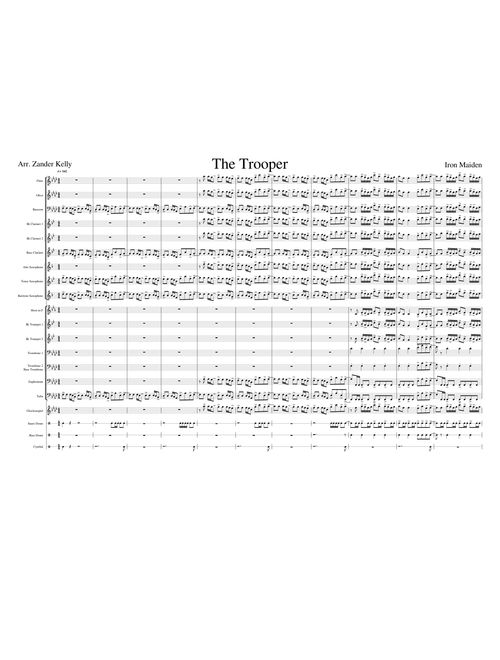 The Trooper - Iron maiden [Concert Band]