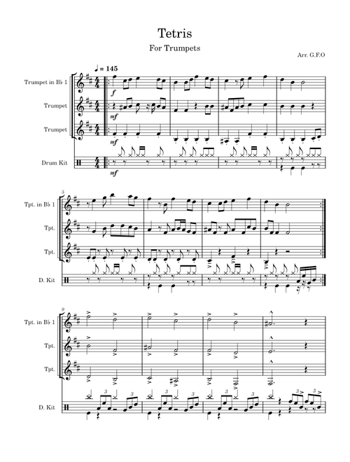 Tetris – G.F.Orona