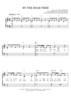 Play Official version of By The Boab Tree Sheet Music by Ophelia Of The ...