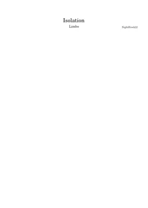 Isolation Music Notes Isolation – NightHawk22 (LIMBO) Sheet Music for Piano, Trombone, Tuba ...