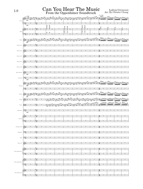 Can You Hear The Music – Ludwig Göransson (from Oppenheimer)