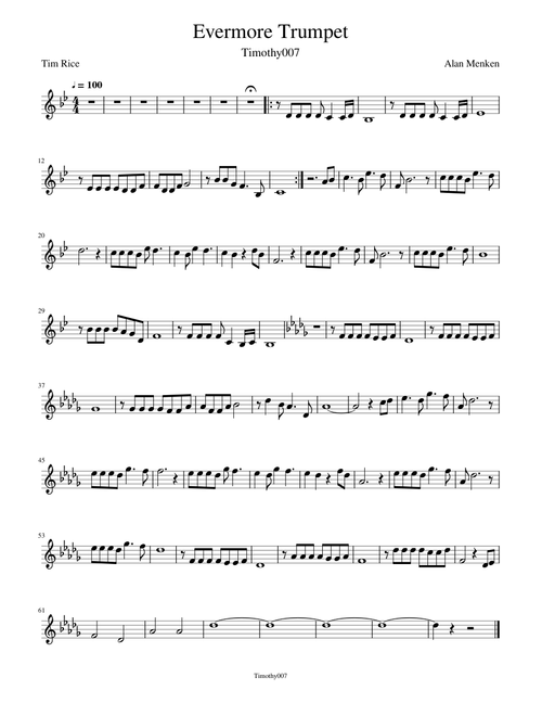 Evermore – Josh Groban Trumpet Cover (From "Beauty and the Beast")