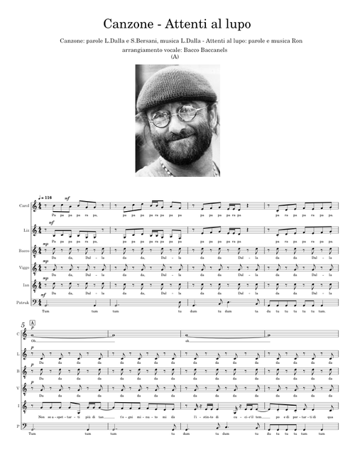 Medley Lucio Dalla: Canzone e Attenti al lupo