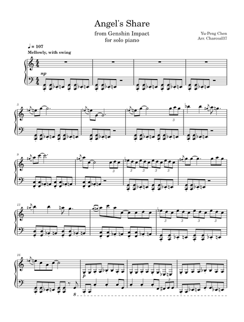 Angel's Share – Yu-Peng Chen from Genshin Impact