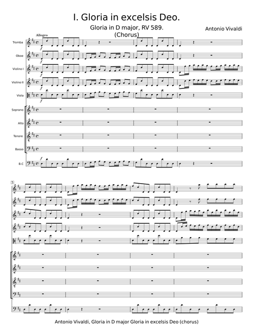 Gloria in Excelsis Deo - Antonio Vivaldi