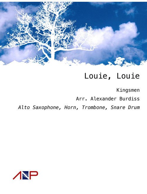 Louie, Louie (Arr. Alexander Burdiss) - Kingsmen (Small Ensemble)