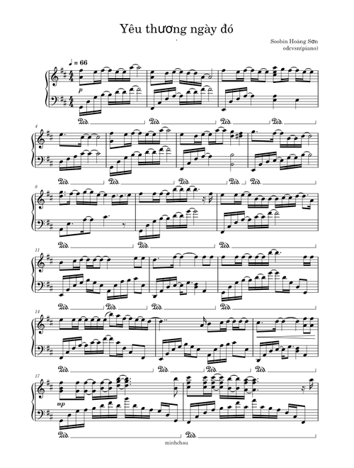 Yêu thương ngày đó – Soobin Hoàng Sơn