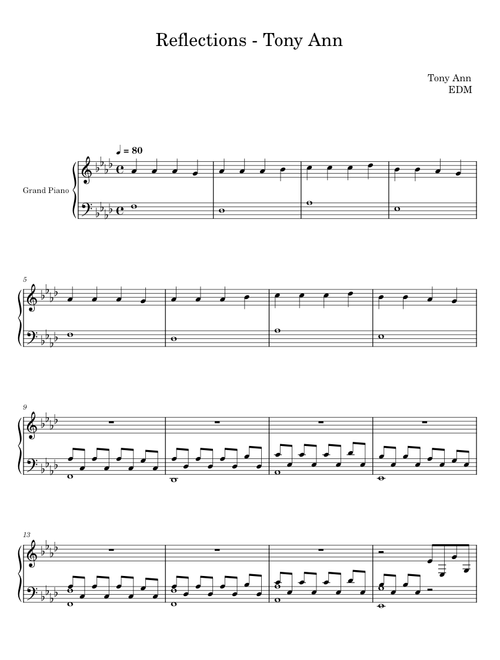 REFLECTIONS - Tony Ann