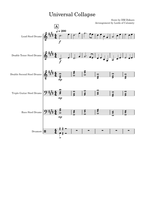 Universal Collapse – DM DOKURO (Steel Drums)