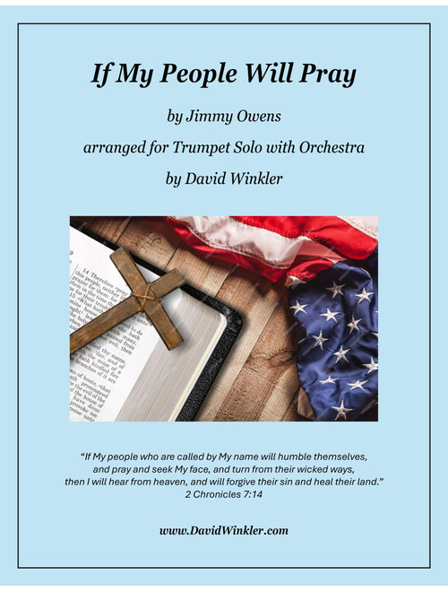 If My People Will Pray (Arr. David Winkler) - Jimmy Owens (Full Orchestra)