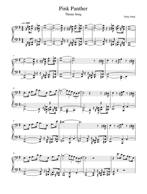 Pink Panther Theme Song