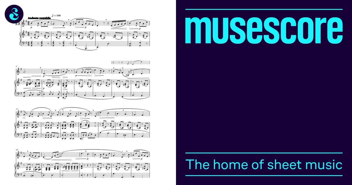 Lesson 13 for Medium Voice, Op. 9, Part 1 – Giuseppe Concone Sheet
