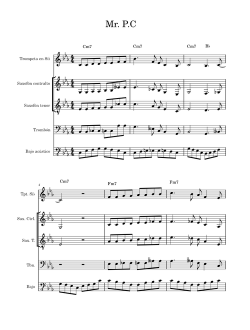 Mr pc – John Coltrane Mr PC – John Coltrane