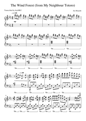 The wind forest – Joe Hisaishi The Wind Forest (from 'My Neighbor ...