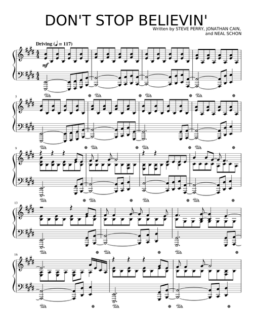 Don't Stop Believin' - Journey