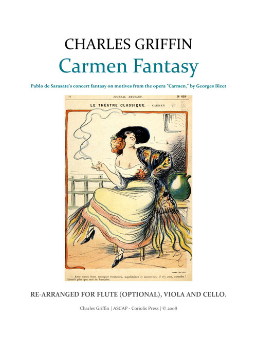 "Carmen" Concert Fantasy - Habanera (Arr. Charles Griffin) - Georges Bizet/Pablo de Sarasate (Small Ensemble)