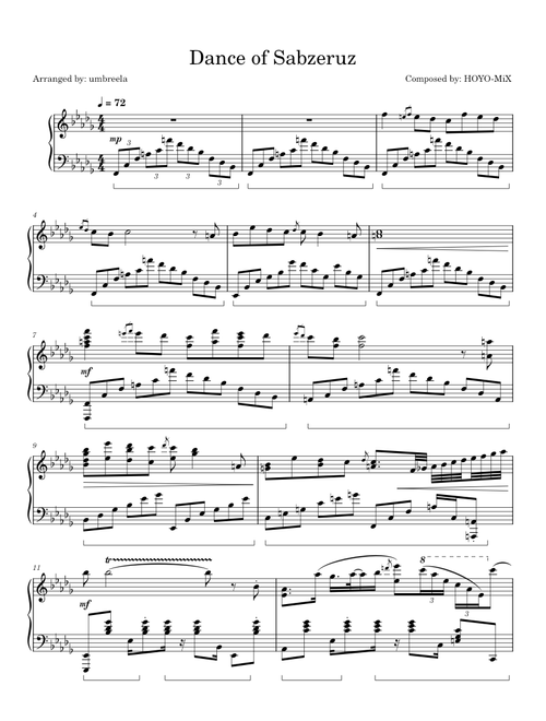 Dance of Sabzeruz - HOYO-MiX (Nilou's Dance Theme)