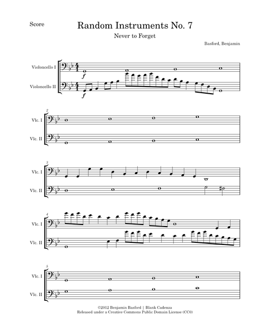 Random Instruments No. 7