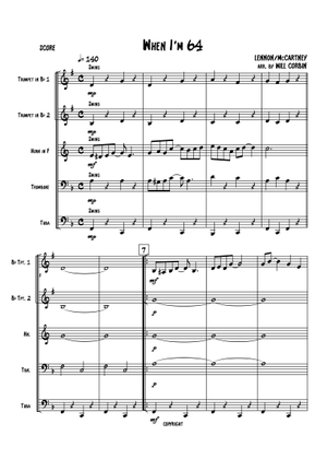Play Official version of Six Pieces for Trombone Sextet Sheet