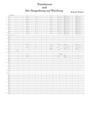Wagner Tannhäuser Overture (Piano solo) Sheet Music for Piano