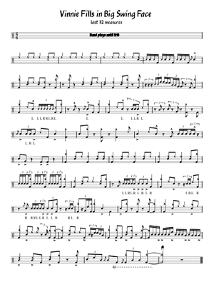Big Swing Face Sheet Music for Trombone, Saxophone alto