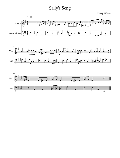 Sally's Song