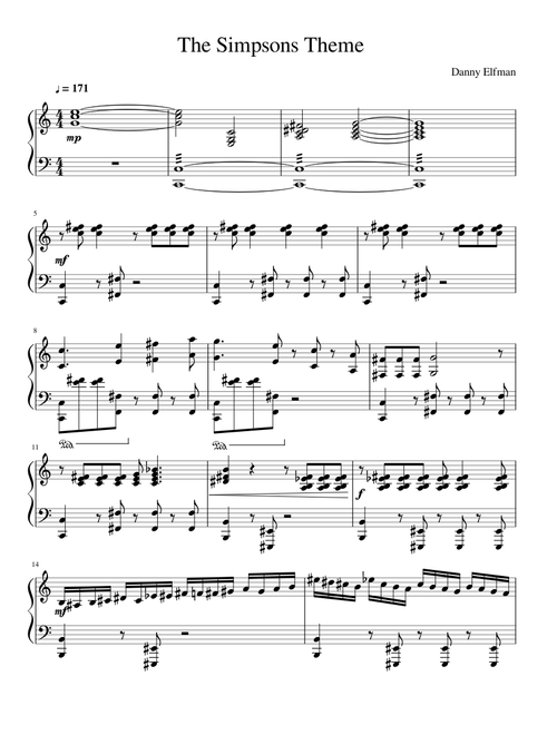 The Simpsons Theme by Danny Elfman