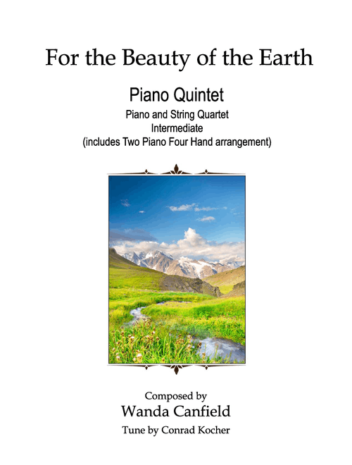 For The Beauty of The Earth (Arr. Wanda Canfield) - Conrad Kocher (Small Ensemble)