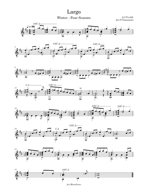 Largo – Antonio Vivaldi