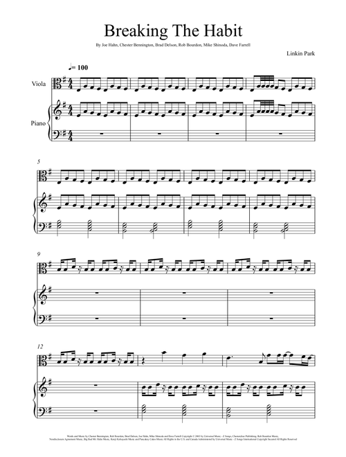 Breaking The Habit (Arr. André Laitano) - Linkin Park (Instrumental Duet)