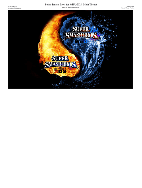 Super Smash Bros. 3DS/Wii U Main Theme (Concert Band)