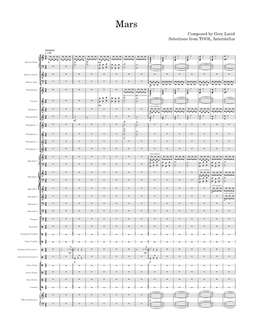 Mars – Indoor Percussion Ensemble