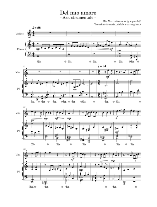 Del mio amore – Mia Martini