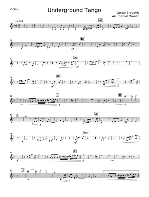Underground Tango - Goran Bregovic