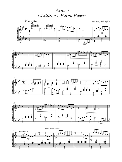Arioso – Gennady Lukinykh