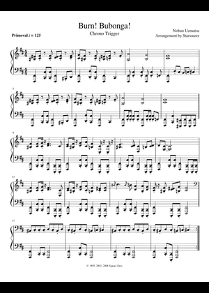 Chrono Trigger - Collezione Per Pianoforte - Spartito Musicale - Libro D'Arte Giapponese (Usato)
