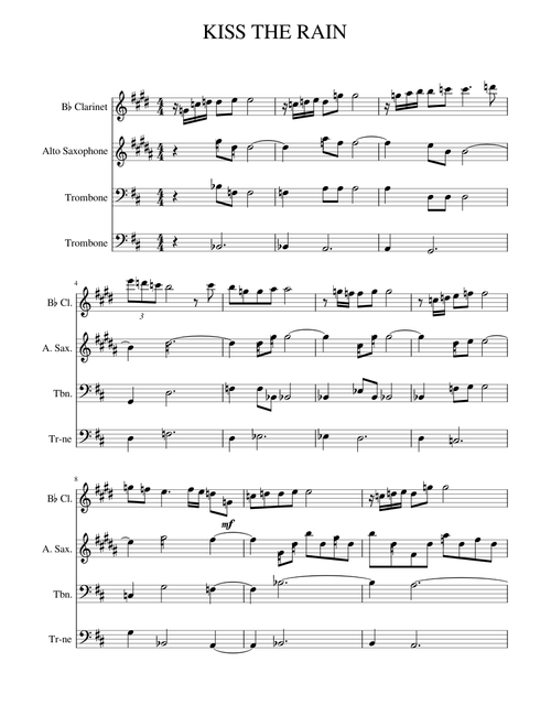Kiss The Rain – Yiruma