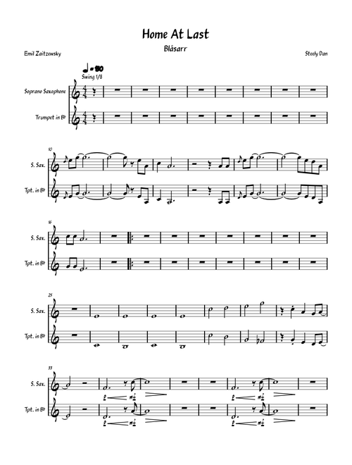 Home at last – Steely Dan