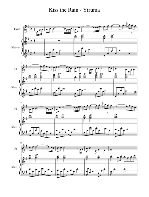 Kiss the Rain - Yiruma