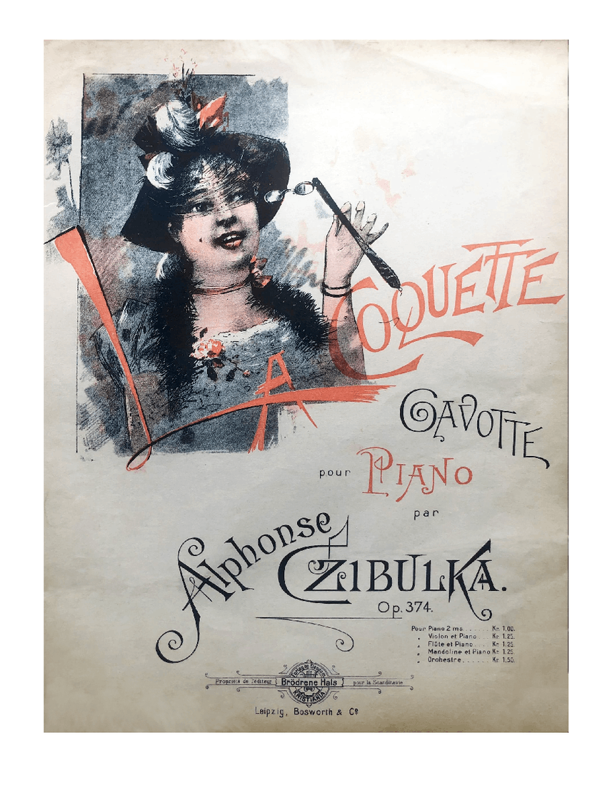 La Coquette Sheet music for Piano (Solo) | Musescore.com